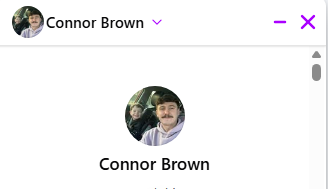 Connor Brown Facebook profile screenshot